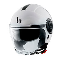 Casque Mt Helmets Viale Sv S Solid A0 Blanc