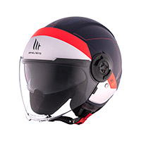 Casque Mt Helmets Viale Sv S Unit D7 Bleu Mat