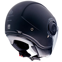 Mt Helmets Viale Sv Solid A1 Helmet Matt Black - 3