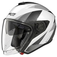 Casco Nolan N40.6 Duetto bianco grigio