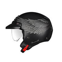 Casco Nexx Y.10 Eagle Rider negro