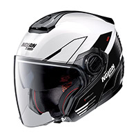 Nolan N40.5 Zefiro N-com Helmet White