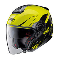 Nolan N40.5 Zefiro N-com Helmet Led Yellow