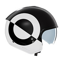 Nolan N20.2 Viceversa Helmet Black White Matt