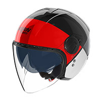 Nolan N20.2 Visor Blocco Helmet Black Red