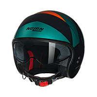 Casco Nolan N21 06 Tangente Verde Arancio