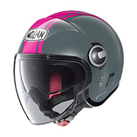 Nolan N21 Visor 06 Dolce Vita Helmet Grey Pink