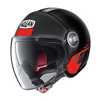 Nolan N21 Visor Agility Helmet Black Red