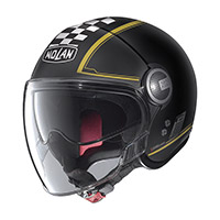 Nolan N21 Visor Amarcord Helmet Black Gold