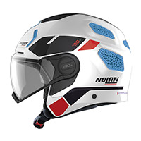 Nolan N30-4 T Blazer Helm weiß blau - 3