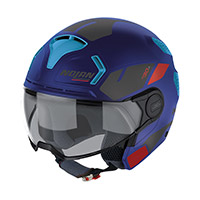 Nolan N30-4 T Blazer Helm weiß blau