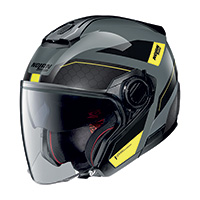 Nolan N40.5 06 Pivot N-com Yellow Slate Grey