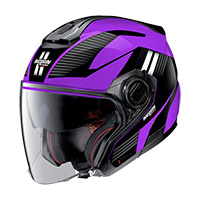 Nolan N40.5 06 Crosswalk N-com Helmet Purple