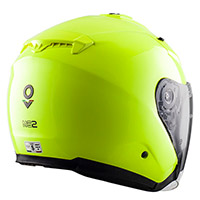 Casque NOS NS 2 Jet fluo jaune - 2