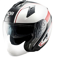 Casco Nos Ns 2 Jet Sting Rosso