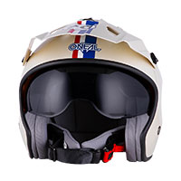 O'neal Volt Herbie Helmet White Red Blue - 2