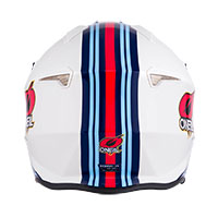 Casco O'Neal MN1 Herbie blanco rojo azul - 3