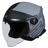 Casco Origine Palio 2.0 Scout nero opaco grigio