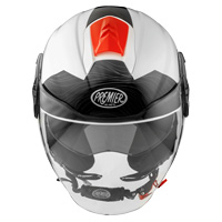 Premier Cool Evo DS 2 Helm weiß rot - 3