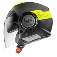 Casco Premier Cool Evo Ds Y 17 Bm Grigio Giallo