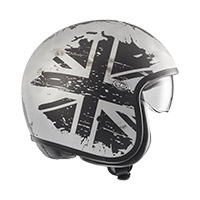 Premier Vintage Nt Old Style Silver 22.06 Helmet - 2