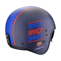 Scorpion Belfast Evo Fc Barcelona Helmet Blue