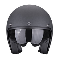 Scorpion Belfast Evo Graphite Helmet Dark Grey