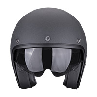 Casque Scorpion Belfast Evo Graphite Gris Foncé