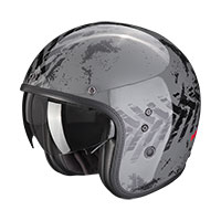 Casco Scorpion Belfast Evo Nevada grigio nero