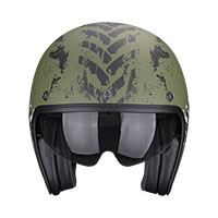 Scorpion Belfast Evo Nevada Helmet Green Matt