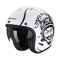 Scorpion Belfast Evo Romeo Helmet White