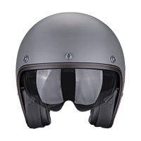 Scorpion Belfast Evo Solid Helmet Grey Matt