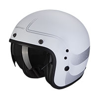 Casco Scorpion Belfast Evo Soul Bianco Argento