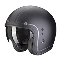 Scorpion Belfast Evo Retrol Helmet Black Silver