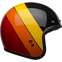 Bell Custom 500 Rif Helm schwarz gelb orange rot - 4