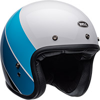 Casque Bell Custom 500 Rif Blanc Bleu