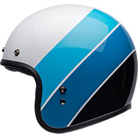 Casque Bell Custom 500 Rif blanc bleu - 3