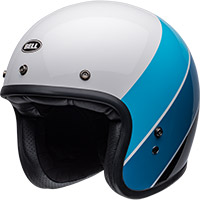 Casco Bell Custom 500 Rif blanco azul