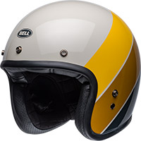 ベルカスタム500リフヘルメットブラックイエローオレンジレッド