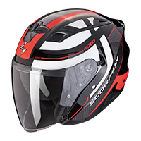 Casco Scorpion Exo 230 Pul negro rojo