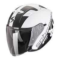 Scorpion Exo 230 Qr Helmet White Black