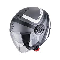 Casco Scorpion Exo City 2 Riva Argento Opaco