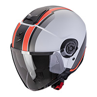 Casco Scorpion Exo City 2 Vel Grigio Rosso