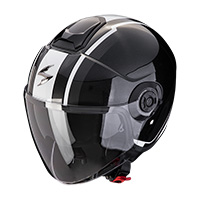 Casque Scorpion Exo City 2 Vel blanc jaune