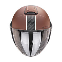 Casque Scorpion Exo City 2 Carbo Marron Mat