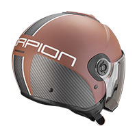 Casco Scorpion Exo City 2 Carbo marrón mate - 3