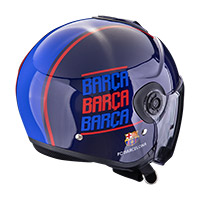 Casque Scorpion Exo City 2 Fc Barcelone bleu - 2