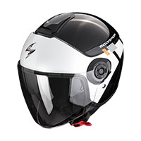 Casco Scorpion Exo City 2 Mall Nero Bianco Argento