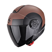 Scorpion Exo City 2 Sheer Helmet White Black Yellow