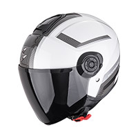 Scorpion Exo City 2 Cosmos Helmet Silver Matt